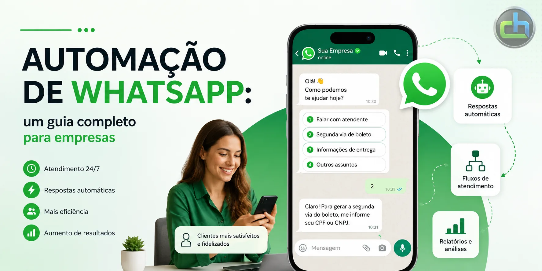 Automação de WhatsApp: um guia completo para empresas